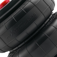 MaXpeedingrods Factory – Lot de 2 sacs de suspension pneumatique standard 2500 lb 1/2" NPT à port unique, robustes et universels