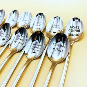 <span class=keywords><strong>Cuchara</strong></span> <span class=keywords><strong>de</strong></span> cereales grabada You are Loved Tea Coffee Spoon Regalo divertido <span class=keywords><strong>de</strong></span> <span class=keywords><strong>cuchara</strong></span> <span class=keywords><strong>de</strong></span> café para él para ella - Product Image 4