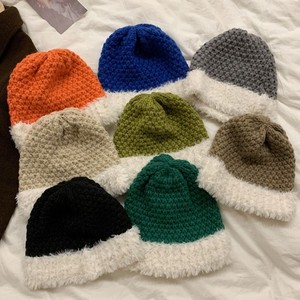 Gorros de Punto Peludos de Invierno <span class=keywords><strong>para</strong></span> Mujer, Gorro de Lana Suave y Esponjosa, Grueso, Térmico, Cálido, Bonito, <span class=keywords><strong>para</strong></span> Esquí y Nieve - Product Image 4
