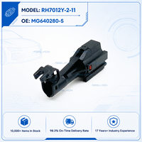Boîtier de connecteur auto étanche à 2 broches de 0,64 mm pour faisceau de capteur ABS Hyundai Kia, référence 7012Y-2-11 MG640280-5