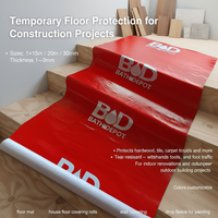 Protection de sol temporaire respirante et résistante aux liquides pour l'entretien des surfaces décoratives en marbre et en céramique