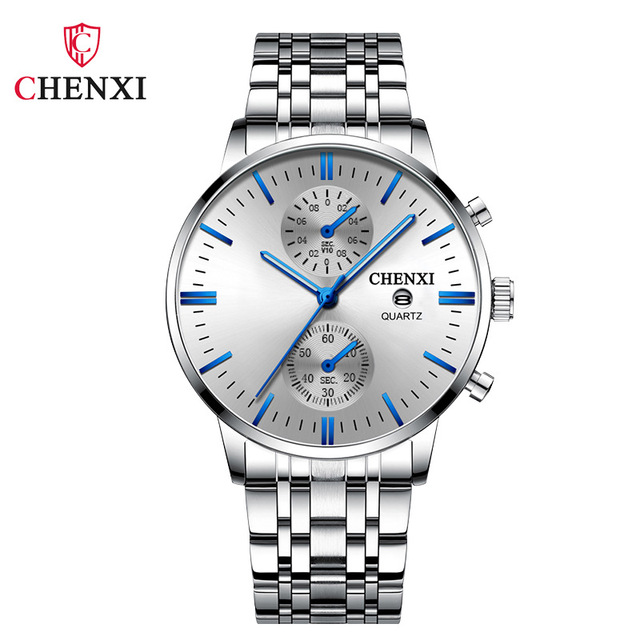 QUARTZ WATCH Factory Direct Men's Wristwatch 071A Guangdong Origin Supply CHENXI Brand Quartz Fashion