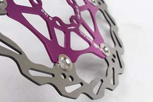 Rotors de frein à <span class=keywords><strong>disque</strong></span> de vélo <span class=keywords><strong>Centerlock</strong></span> à 6 boulons ultra légers haute performance tailles 160mm 180mm pièces de rechange pour vélo BMX avec plaquettes - Product Image 4