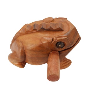 Sensor de movimiento <span class=keywords><strong>Sonido</strong></span> Rana Bebé Rana de madera Artesanía Rana musical - Product Image 1
