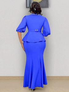 2 Stück Set Plus Size Afrika Kleidung Dashiki Afrikanische Röcke und Top für Frauen Ankara Hochzeits feier Kleid Outfits Neue Roben - Product Image 2