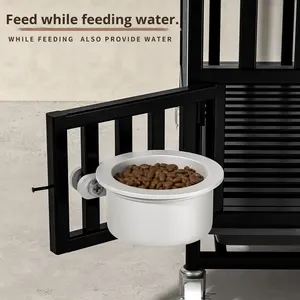 Клетка для собак Iron <span class=keywords><strong>Dog</strong></span> для крупных и средних пород, сверхпрочная, из трубы 3.0, для использования в помещении, с отдельным туалетом - Product Image 3