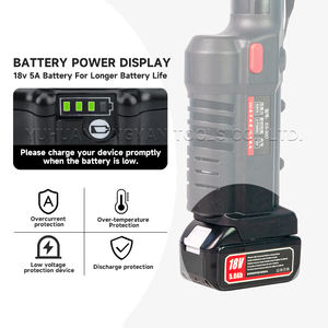 ES-85C schwarze batterie betriebene Kabel-Draht-Schneidwerk zeug schert hydraulische elektrische Klinge Kabels ch neider für den Bau - Product Image 3