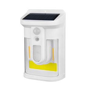 Lampe murale solaire pour extérieur, villa, couloir, détecteur de mouvement, lumière de jardin, design étanche IP65 - Product Image 1