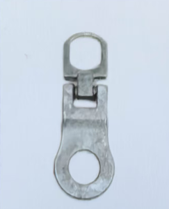 Extractor de cremallera de metal cubierto con vástago de aleación de zinc dorado - Product Image 1