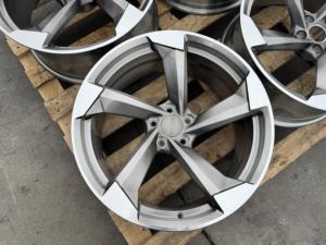 Jantes en alliage d'aluminium forgé gris GVICHN sur mesure, concaves profondes, 18/19/20 pouces, neuves, pour voitures particulières A8 S8 RS8 A7 100 mm - Product Image 1