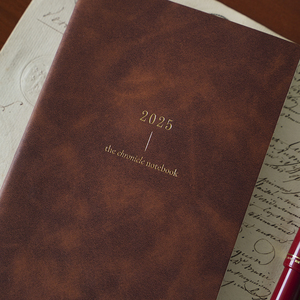 Tùy chỉnh in logo cao cấp PU Bìa softcover TN Kích thước Brown <span class=keywords><strong>2025</strong></span>-2026 kế hoạch cuốn sách - Product Image 4