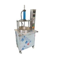 Stainless Steel otomatis Pancake Chapati & Roti Tortilla mesin pembuat dengan Motor penekan adonan YUNWEI 800 buah/jam 3.4kw