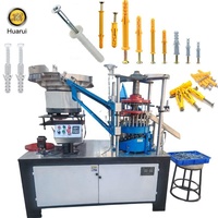 Machine automatique d'assemblage de vis d'ancrage murale en plastique et nylon pour la production de boulons d'ancrage et l'assemblage de vis d'expansion