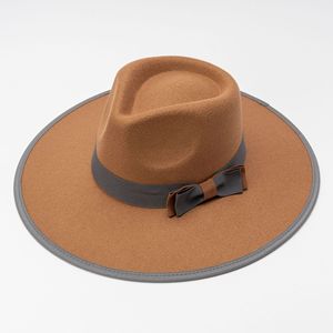 Custom Oem Fashion Fedora <b>Hats</b> Large Size Wide Brim <b>For</b> <b>Men</b> Women Beach <b>Wedding</b> Photography Fedora <b>Hat</b> - Product Image 6
