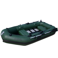 300*136cm bateau de pont pneumatique gonflable pour 4 personnes bateau de pêche dériveur ponton radeau croisière usine Support direct personnalisé