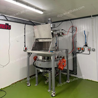 Industriële Moringa Kruidenpoeder Productielijn Stofvrije Toevoer Vacuümtransport Bandmengbak Automatische Verpakkingslijn