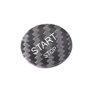ES N-BZ-088 per <span class=keywords><strong>Peugeot</strong></span> 408 308S 508 C4L interruttore Start Stop Cover per pulsante in fibra di carbonio adesivi - Product Image 4