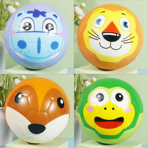 Balón de Fútbol de Juguete de Silicona TPE de 22 cm, Balón Elástico de Esponja Resistente a la Presión para Niños de 8 Años, Deportes Infantiles al Aire Libre - Product Image 3