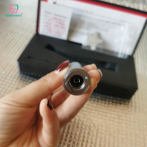 Pièce à main dentaire LED Contra Angle Type E 1:1 avec irrigation interne, en métal, à fibre optique, alimentée par turbine - Product Image 3