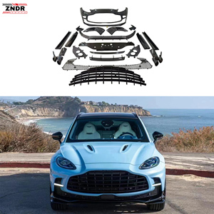 ชุดแต่งคาร์บอนไฟเบอร์สีดำแบบติดตั้งเองสำหรับ Aston Martin DBX รุ่นที่ 1 SUV อัพเกรด 707 สปอยเลอร์กันชนหน้า/หลัง - Product Image 1