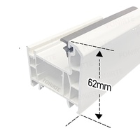 Fonirte fabricants certifiés ISO de profilés en PVC nouvelle arrivée UPVC fenêtre et porte Upvc profil