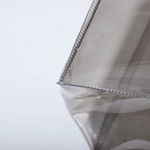 Promotion en gros grande capacité femmes clair PVC sac fourre-tout fermeture ouverte personnalisé imprimé étanche Transparent à la mode - Product Image 4