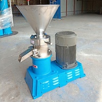 Moulin colloïdal en acier inoxydable pour poudre micronisée de cacahuètes/peinture/encre/produits chimiques, petit/moyen, industriel, liquide