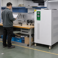 Stabilisateur de tension triphasé industriel robuste CT MRI AVR 380V pour systèmes d'imagerie TNS-30-150KVA