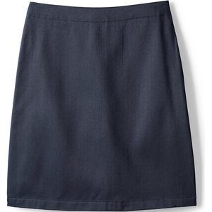 ชุดนักเรียน FOXA กระโปรงสั้นยาวเหนือเข่า ผ้าทวิลผสมสำหรับผู้หญิง - Product Image 3