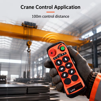 Télécommande radio pour grue certifiée CE QA600 LCC, AC/DC 36-480V, télécommande radio pour palan