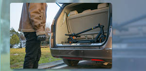 Trottinette Électrique Pliante Légère en Aluminium S1 Max avec Batterie au Lithium Étanche, Autonomie de 39 km, pour Mobilité Urbaine, Location et Livraison - Product Image 2