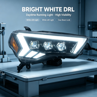Ensemble de phares à lentille de projecteur de haute qualité, entièrement LED, remplacement de phares pour 4 Runner 2014-2022