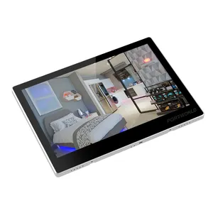 Portworld Knx Android Pantalla táctil Poe Caja de metal Odm Oem Tuya Zigbee Panel de control inteligente para el hogar industrial