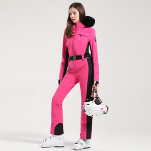 Haute qualité une pièce Ski costume femmes salopette en plein air Snowboard ensemble chaud Ski combinaison femmes imperméable vêtements d'hiver - Product Image 2