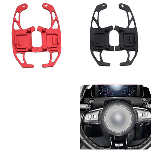 Palette de changement de vitesse au volant pour VW <span class=keywords><strong>Golf</strong></span> <span class=keywords><strong>GTI</strong></span> R GTD GTE MK7 <span class=keywords><strong>7</strong></span> Polo <span class=keywords><strong>GTI</strong></span> 2014-2019 Accessoires d'intérieur 2 pièces - Product Image 2