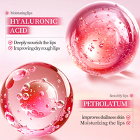 Baume à lèvres hydratant bio SADOER à la fraise et à la vitamine C, longue durée, nourrissant, réparateur, anti-gerçures, améliore la sécheresse, réduit les ridules