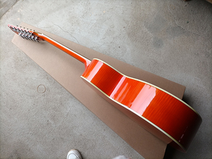 גיטרה אקוסטית Flyoung Orange <span class=keywords><strong>41</strong></span> אינץ' 12 מיתרים, גוף עליון מלא, גיטרה קלאסית - Product Image 4