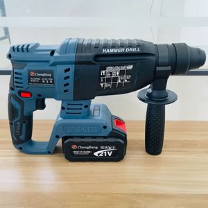 Đa Chức Năng Thép Carbon Tay Khoan Máy Mài Góc & Điện Búa Thiết Lập Hoàn Chỉnh Không Chổi Than Sạc Công Cụ Trong Hộp - Product Image 3