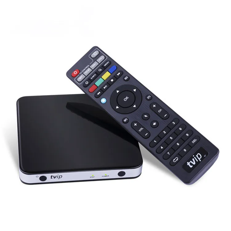 Linux Dual OS TV Box TVIP 605 Amlogic S905W 1G/8GB IPTV BOX HD Media Player Quad Core 2 GHz with Remote Control