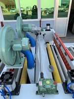 Ligne de production de laminage automatique pour panneaux de meubles avec revêtement à base de colle aqueuse et empilage automatique