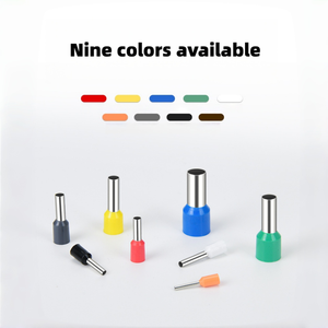 E điện bootlace cách điện đóng hộp Đồng duy nhất dây ferrules đóng cửa kết thúc nhanh chóng uốn nối pin dây thiết bị đầu cuối thiết bị đầu cuối - Product Image 3