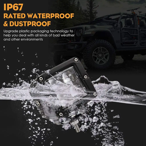 <span class=keywords><strong>3</strong></span> polegadas 20W 4D Lens Farol Externo 12V 24V LED Car Work Light Square Fog Lamp para Auto Truck Motorcycle 4x4 Off Road Vehicles - Product Image 4