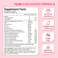Gummies Compléments de Collagène Marin Marque Blanche pour le Blanchiment de la Peau Produit de Beauté Efficace Ciblée