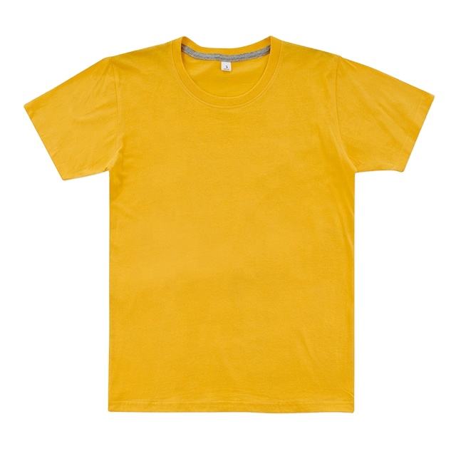 Buy Lemon Yellow T Shirt High-Quality Embroidery