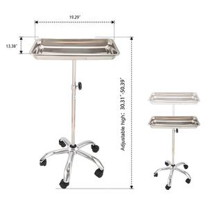 Good Quality Hospital Monitor Medical Laptop Cart <b>Trolley</b> Salon <b>Trolley</b> Medical Tablet Cart Carton Blood Pressure 1 Set - Product Image 6