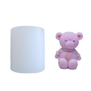 Nuove idee 3D orsacchiotto stampo per cubetti di ghiaccio in Silicone simpatico stampo orso cubetto di ghiaccio per caffè e latte caramella fondente <span class=keywords><strong>torta</strong></span> Topper <span class=keywords><strong>decorazione</strong></span> - Product Image 6
