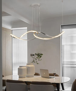 Lámpara de Araña de Diseño Nuevo en Oferta, Lámpara Colgante de Techo de Aluminio, Regulable, Moderna, LED, <span class=keywords><strong>para</strong></span> Comedor - Product Image 2