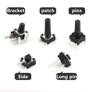 Smd Tactile Switch Illuminated Smd Tactile Switch Tact Switch 6x6x8 Side 4 Pin 5 Pin Tactile Buttons 12x12mm 4x4mm Side 6*6*4.3 Tact Switch