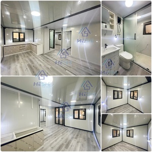 โรงงานรับรองมาตรฐาน ISO 9001 บ้านคอนเทนเนอร์สำเร็จรูปขนาด 30 ฟุต ขยายได้ 3 ห้องนอน 2 ห้องน้ำ บ้านพับได้เคลื่อนย้ายสะดวกสุดหรู - Product Image 4