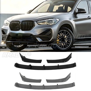 สำหรับ BMW X1 F49 20Li 25Li 2020-2022 สไตล์ MP ชุดแต่งกันชนหน้ารถยนต์ ลิปสปลิตเตอร์ ดิฟฟิวเซอร์ ฝาครอบป้องกันกันชน อุปกรณ์ตกแต่งรถยนต์ - Product Image 2